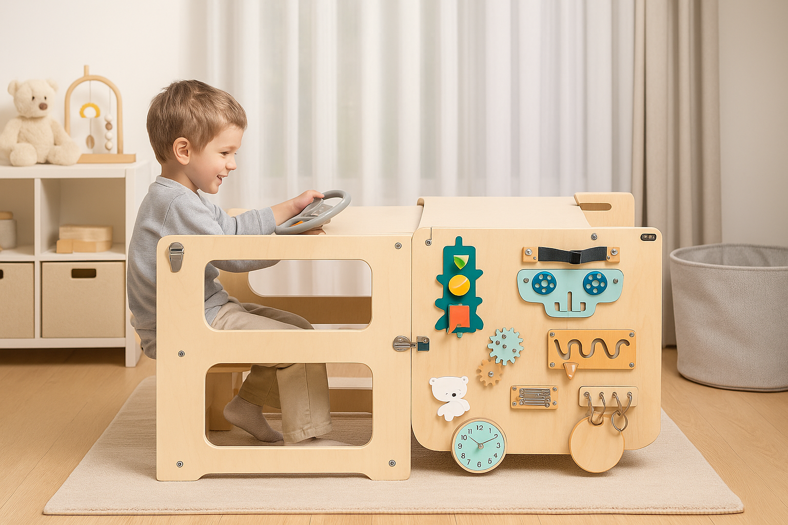 Tour en bois ergonomique pour enfant/ Kids