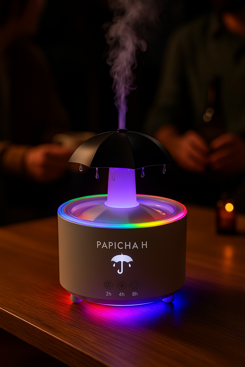 Diffuseur Nuage de Pluie LED – Humidificateur; Aromathérapie Relaxante | Diffuseur Rain Cloud LED – Humidificateur ; Aromathérapie 