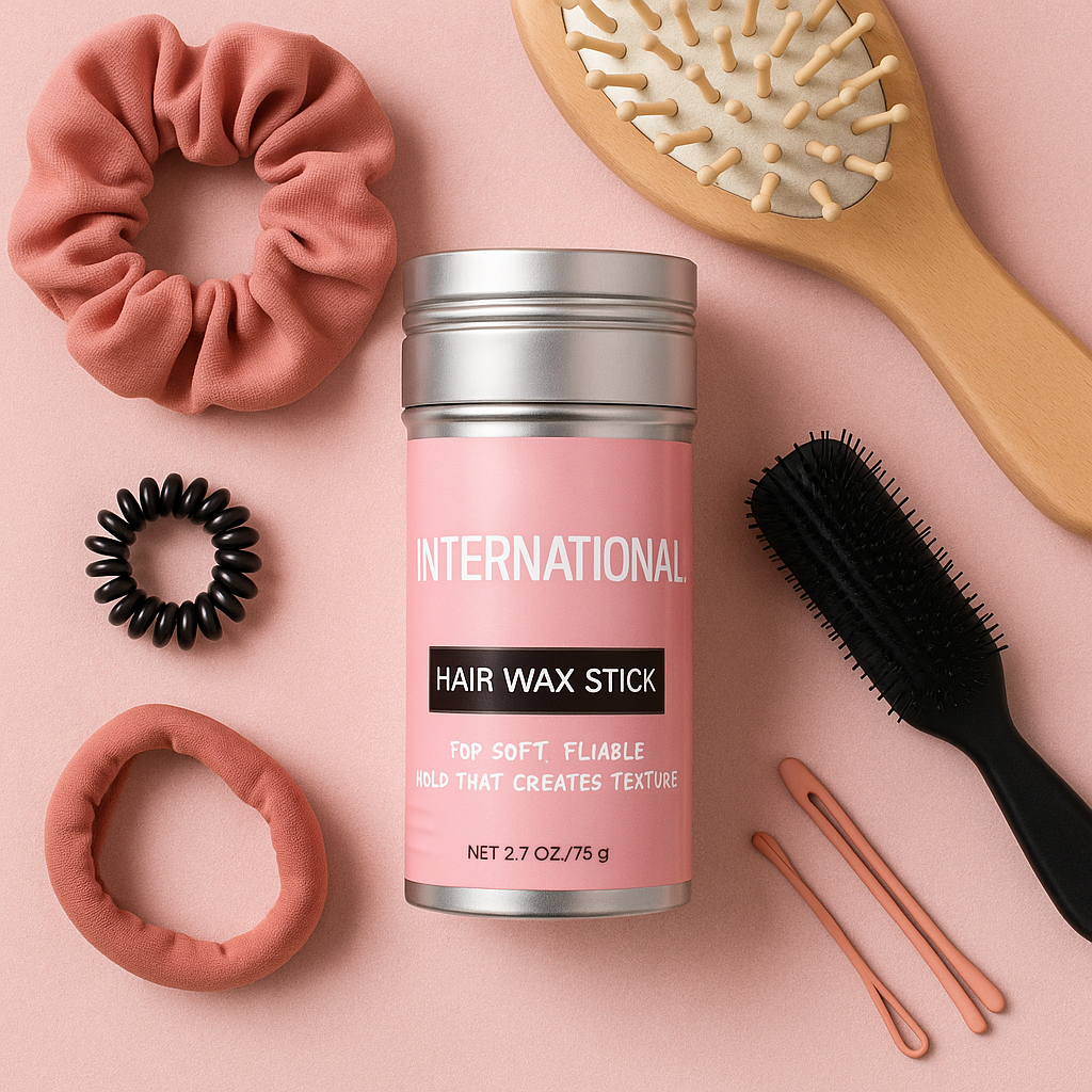 Custom Hair Wax Stick - Professional Styling with Natural Shine | Personalized Hair Care - Papicha H