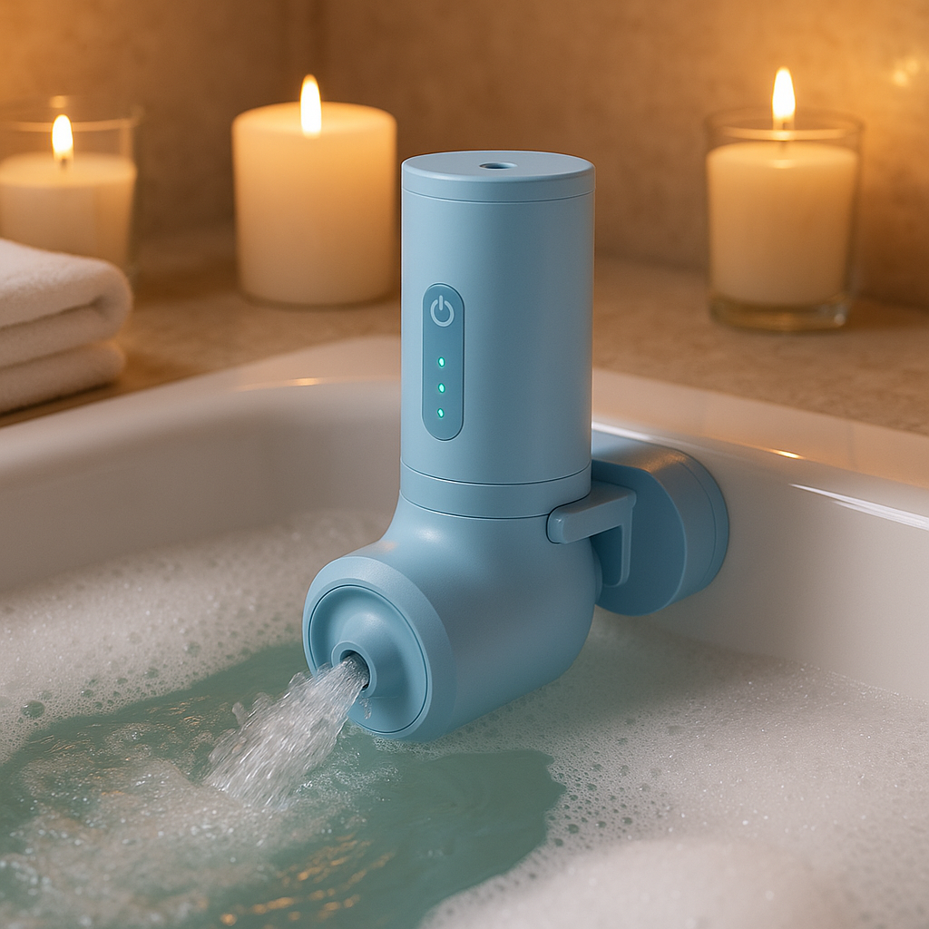 Luxury Bath Spa Transformer - Instant Jacuzzi Bubble System | Home Spa Experience - Papicha H