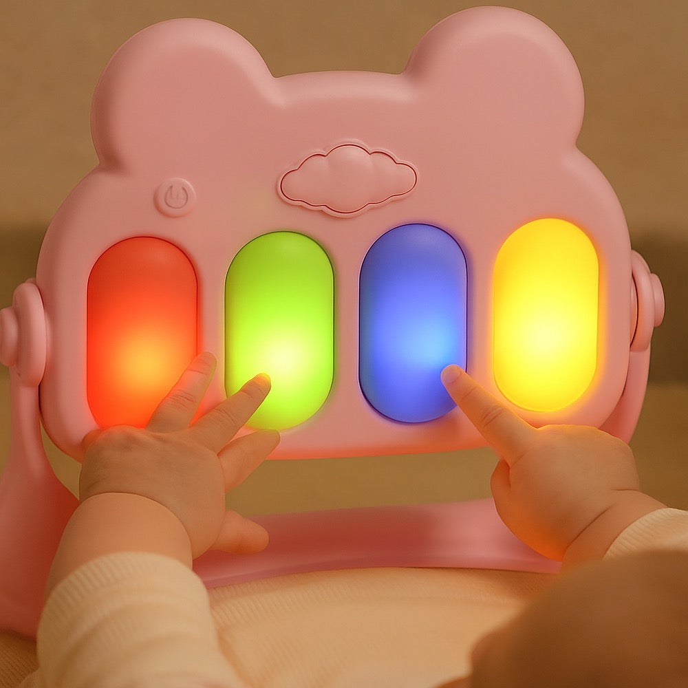 TAPIS ÉVEIL MUSICAL 3-EN-1  Développement Bébé | Interactive Baby Play Mat