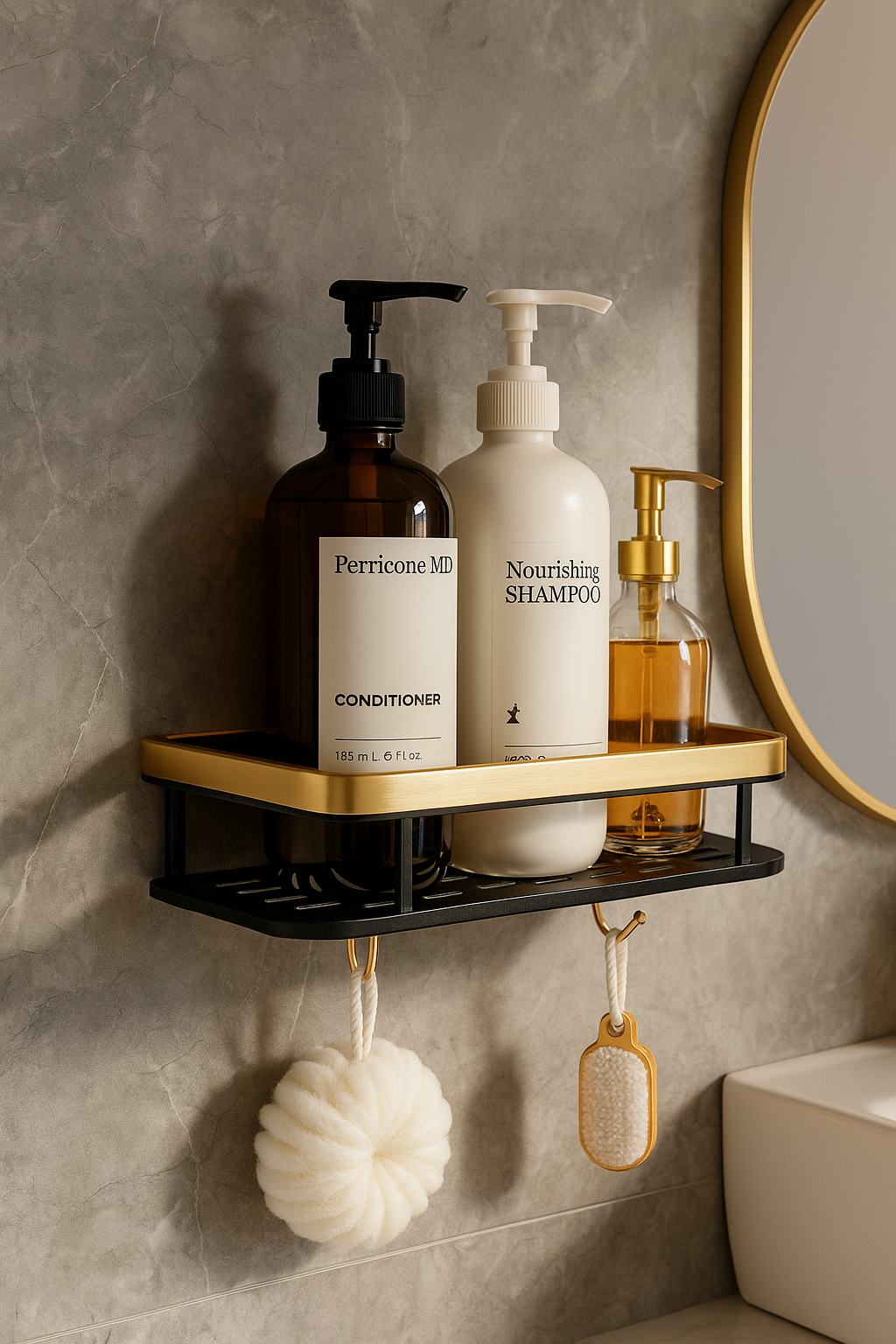 Porte-Accessoires Douche Premium Waterproof |Premium Waterproof Shower Caddy