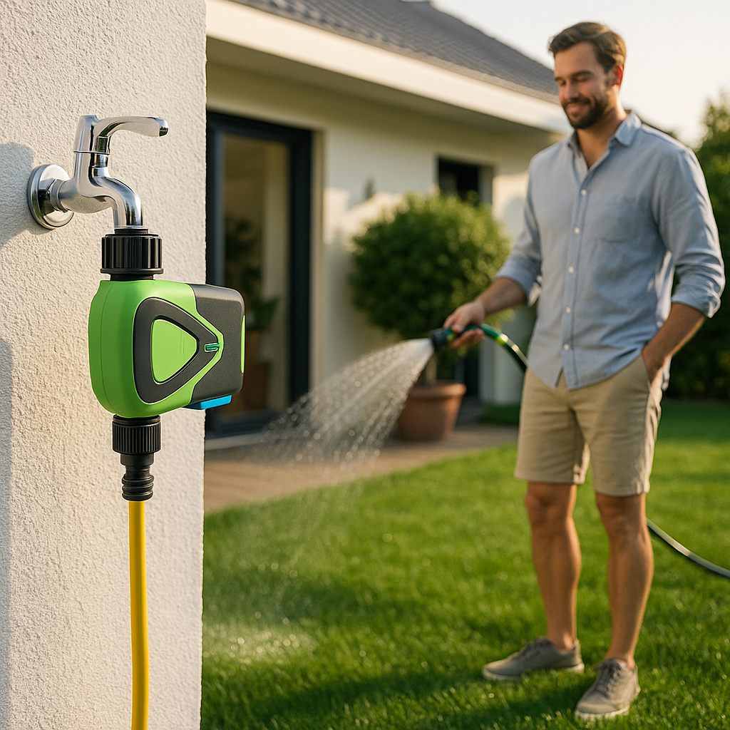Programmateur d'Arrosage Automatique avec Minuteur | Eau de jardin intelligente 
