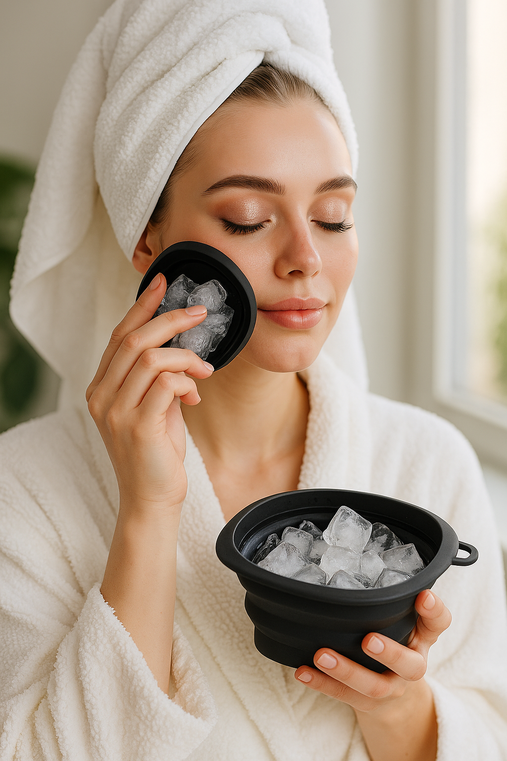 Ice Ball Facial Therapy Globe - Anti-Aging Cold Beauty Tool | Viral Skincare Device - Papicha H
