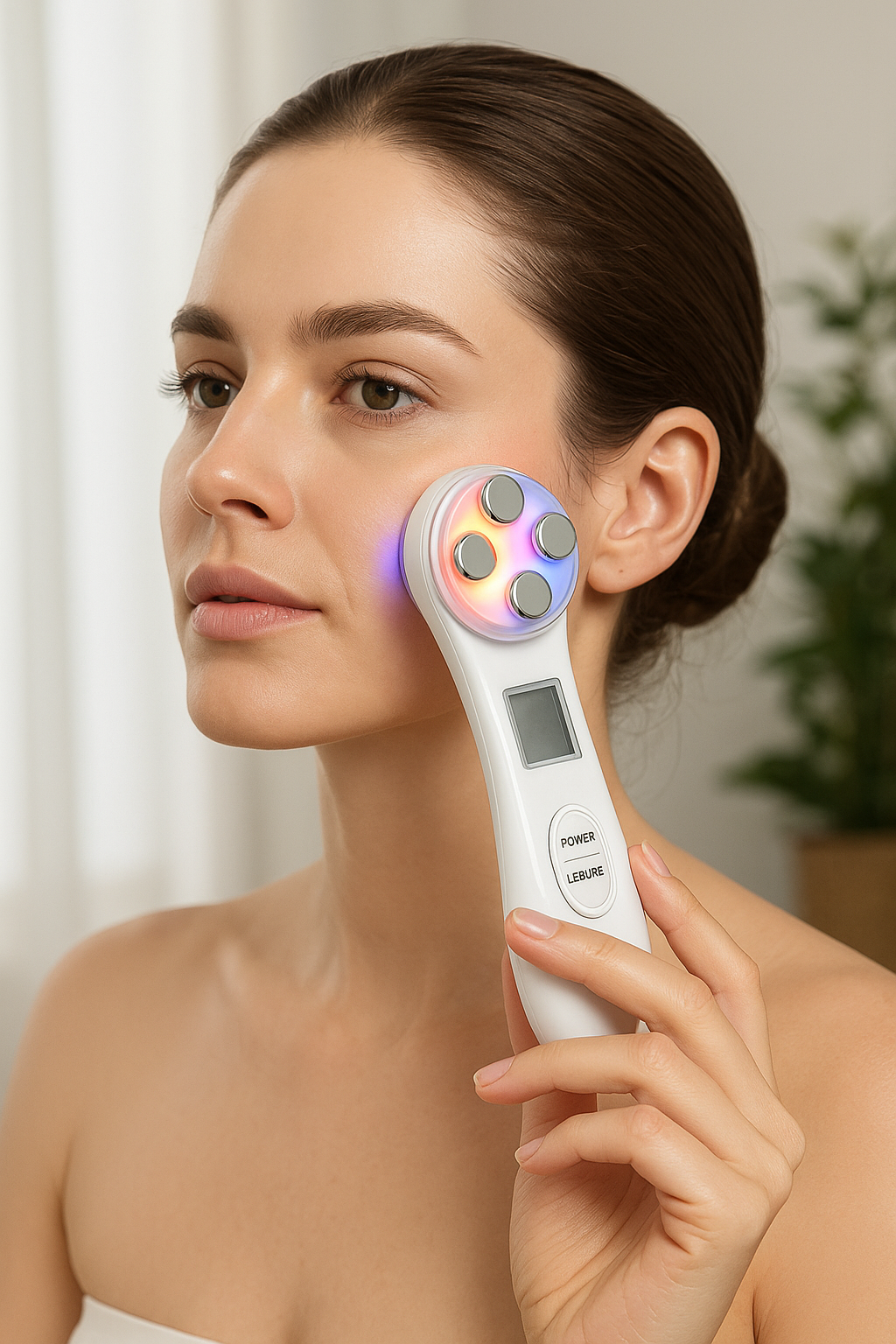 Rajeunisseur – Appareil Beauté 5-en-1 LED Professionnel | Appareil de beauté LED professionnel 5 en 1 