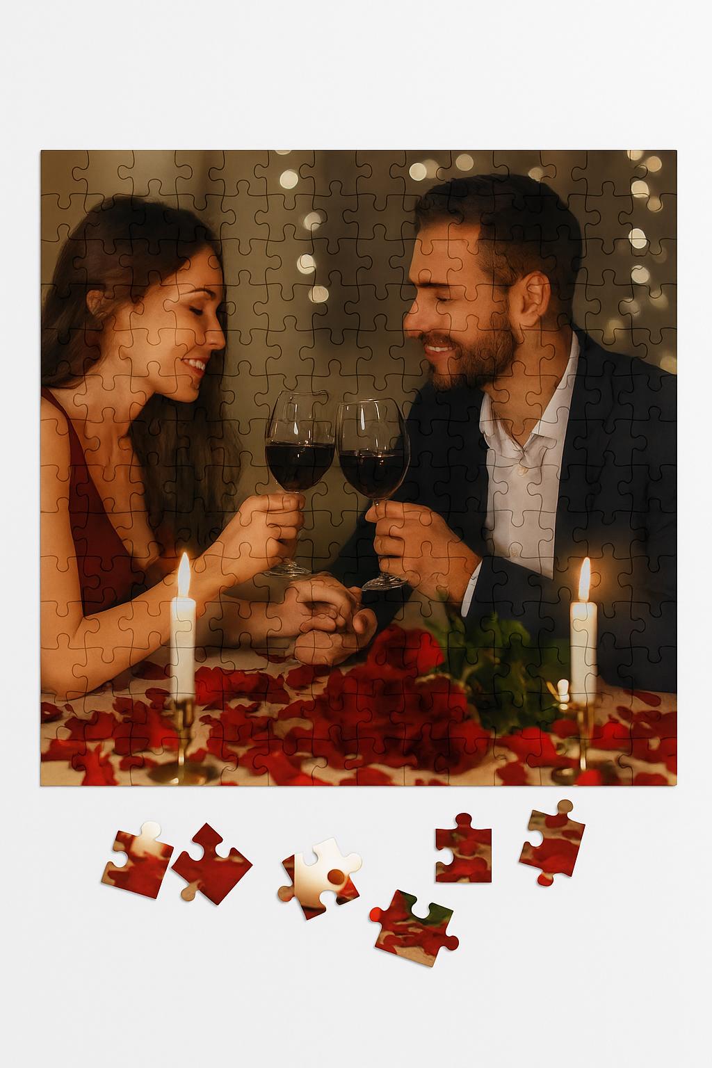 PUZZLE COUPLE PERSONNALIS | Photo 1000 Pièces | Couple Puzzle PAPICHA H