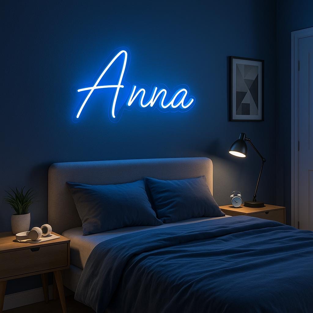 Custom Neon Name Sign for Teens – Personalized LED Light Wall Decor for Bedroom