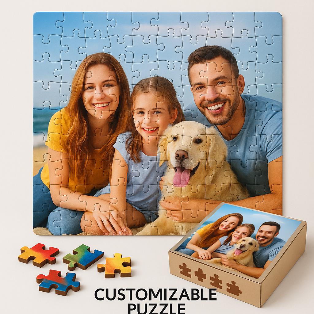 PUZZLE COUPLE PERSONNALIS | Photo 1000 Pièces | Couple Puzzle PAPICHA H