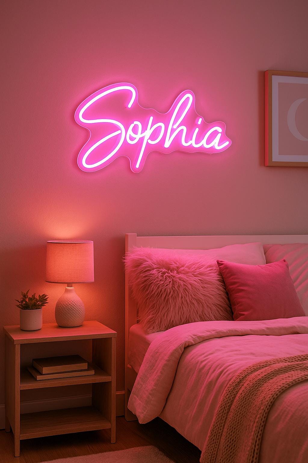 Custom Neon Name Sign for Teens – Personalized LED Light Wall Decor for Bedroom
