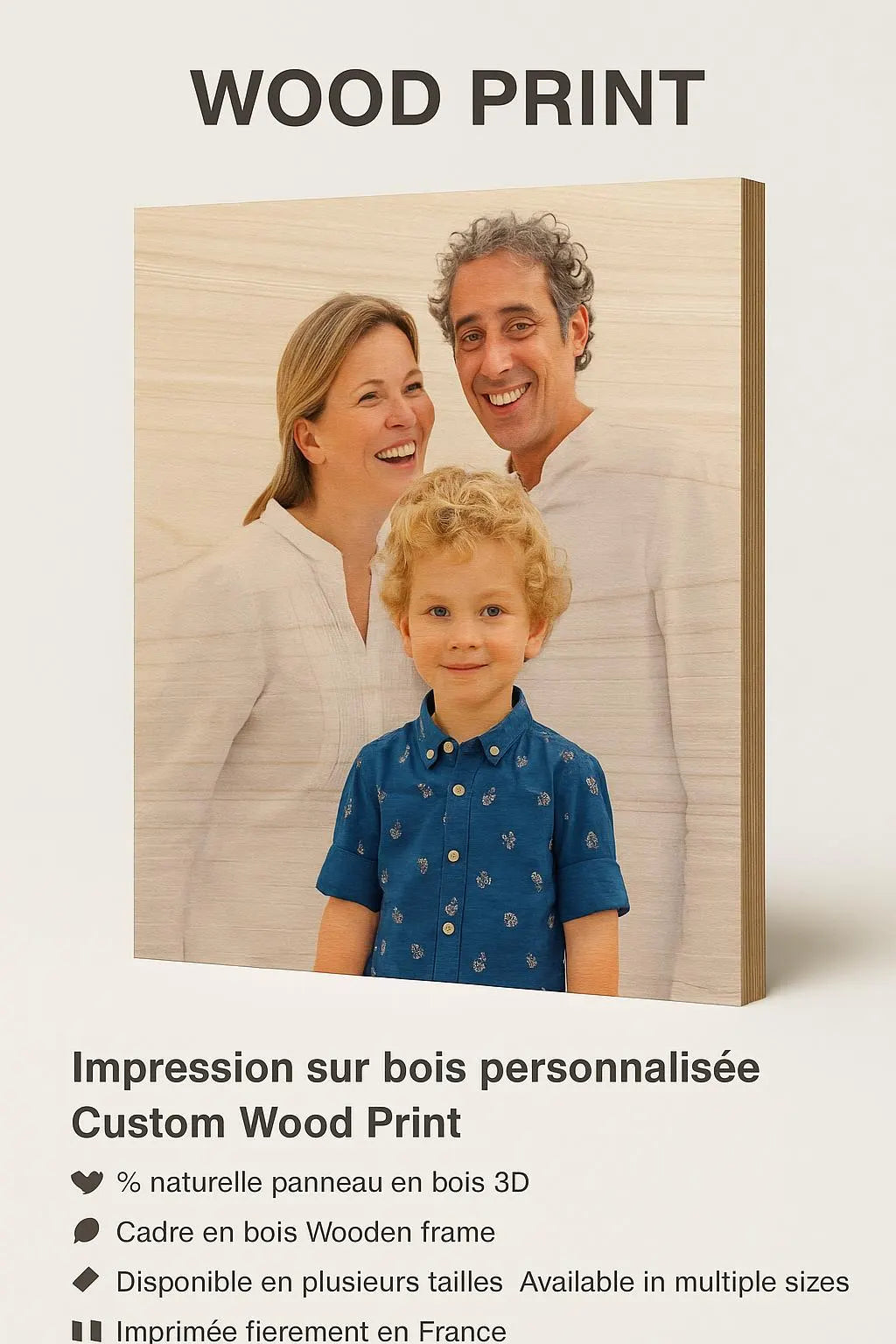 ART MURAL BOIS MOTIVATIONNEL | Citation Inspirante Gravée | Wall Art PAPICHA H