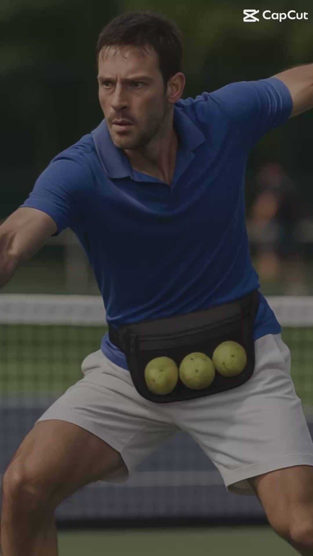 Professional Pickleball Ball Holder Waist Bag - Sports Storage Belt | Pickle Bow Pro - Papicha H